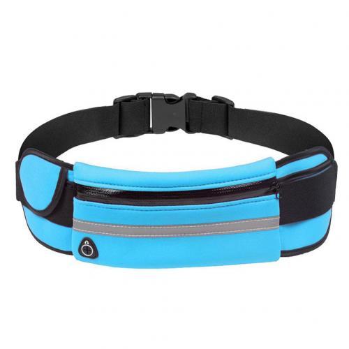 Waist Bag Neoprene Adjustable Fit Zipper Pocket