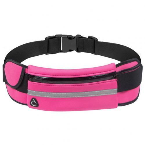 Waist Bag Neoprene Adjustable Fit Zipper Pocket