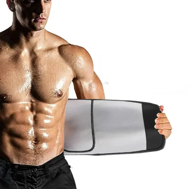 Waist Belt Neoprene Heat-Trapping Adjustable Fit 47 Inch