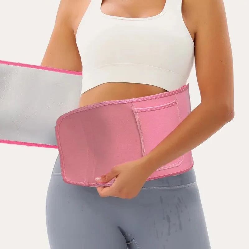 Waist Belt Neoprene Heat-Trapping Adjustable Fit 47 Inch