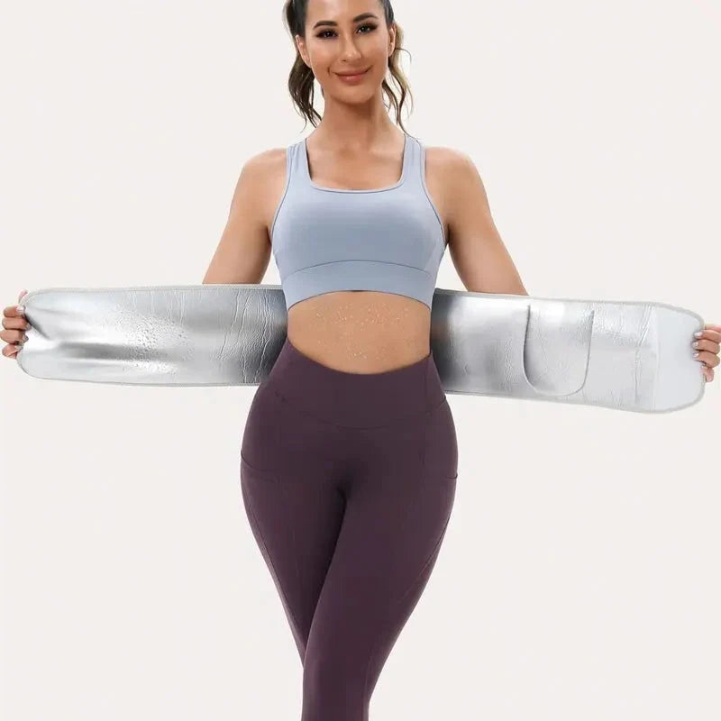 Waist Belt Neoprene Heat-Trapping Adjustable Fit 47 Inch