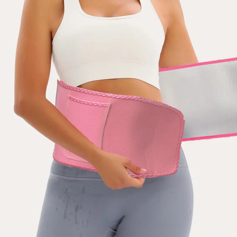 Waist Belt Neoprene Heat-Trapping Adjustable Fit 47 Inch