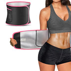 Waist Belt Neoprene Heat-Trapping Adjustable Fit 47 Inch