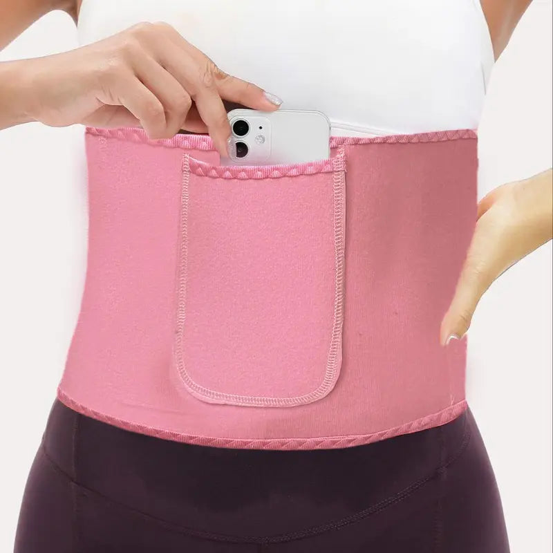 Waist Belt Neoprene Heat-Trapping Adjustable Fit 47 Inch