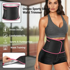 Waist Belt Neoprene Heat-Trapping Adjustable Fit 47 Inch