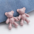Waist Clip Adjustable Metal Bear Motif
