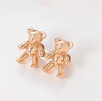 Waist Clip Adjustable Metal Bear Motif
