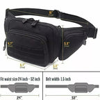 Waist Pack Concealed Quick-Access Adjustable Strap & Multiple Pockets