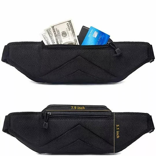 Waist Pack Concealed Quick-Access Adjustable Strap & Multiple Pockets
