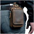 Waist Pack Full-Grain Leather RF Shielding