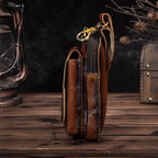 Waist Pack Full-Grain Leather RF Shielding
