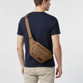 Waist Pack Thick Canvas Multiple Zippered Pockets