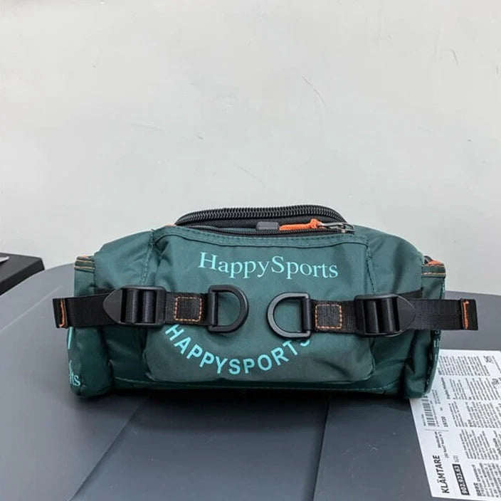 Waist & Sling Bag Convertible Multi-Way Water-Resistant Nylon