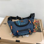 Waist & Sling Bag Convertible Multi-Way Water-Resistant Nylon