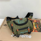 Waist & Sling Bag Convertible Multi-Way Water-Resistant Nylon