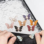 Waist Tightener Clip Butterfly Shape Faux Pearl No-Sew