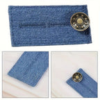 Waistband Extender Elastic Snap-On Set Of 4