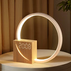 Wake-Up Light & Alarm USB Charging Bedside Lamp