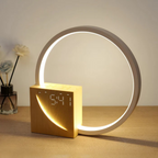 Wake-Up Light & Alarm USB Charging Bedside Lamp