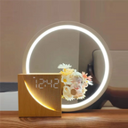 Wake-Up Light & Alarm USB Charging Bedside Lamp