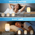 Wake-Up Light Sunrise & Sunset Simulation USB-C Rechargeable