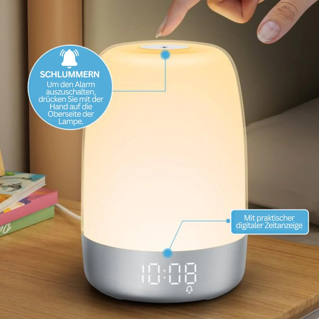 Wake-Up Light Sunrise & Sunset Simulation USB-C Rechargeable
