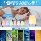 Wake-Up Light Sunrise & Sunset Simulation USB-C Rechargeable