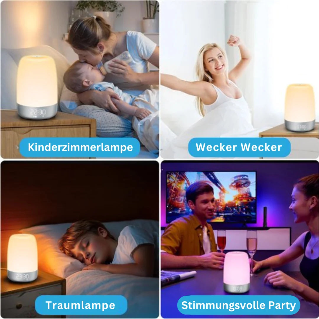 Wake-Up Light Sunrise & Sunset Simulation USB-C Rechargeable