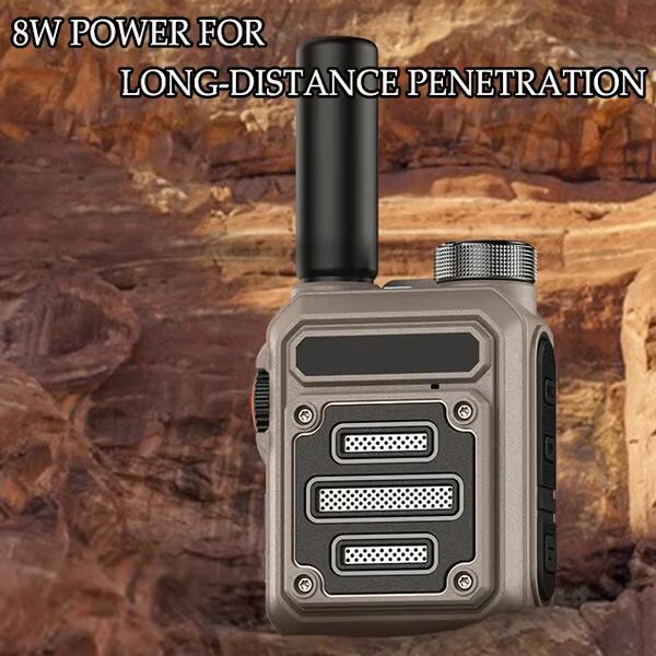 Walkie Talkie Waterproof USB-C Charging 12 Hour Battery