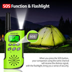 Walkie Talkies Long-Range 1.9 Mile Rechargeable USB-C