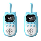 Walkie-Talkies Rechargeable 3 km Range Set of 2