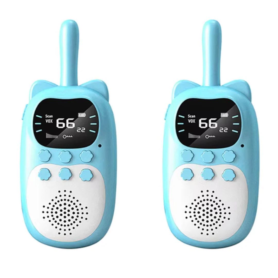 Walkie-Talkies Rechargeable 3 km Range Set of 2