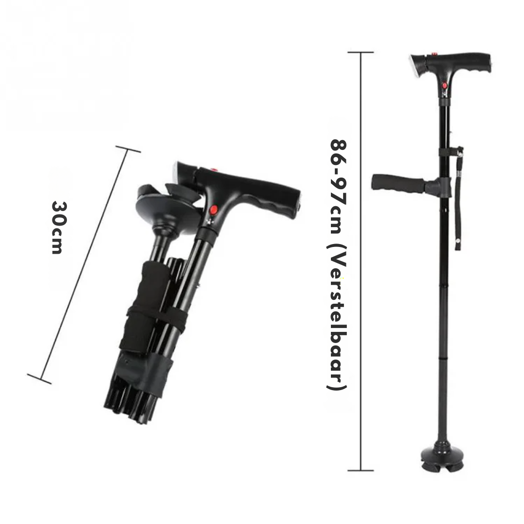 Walking Cane Lightweight Ergonomic Grip & Stable Support