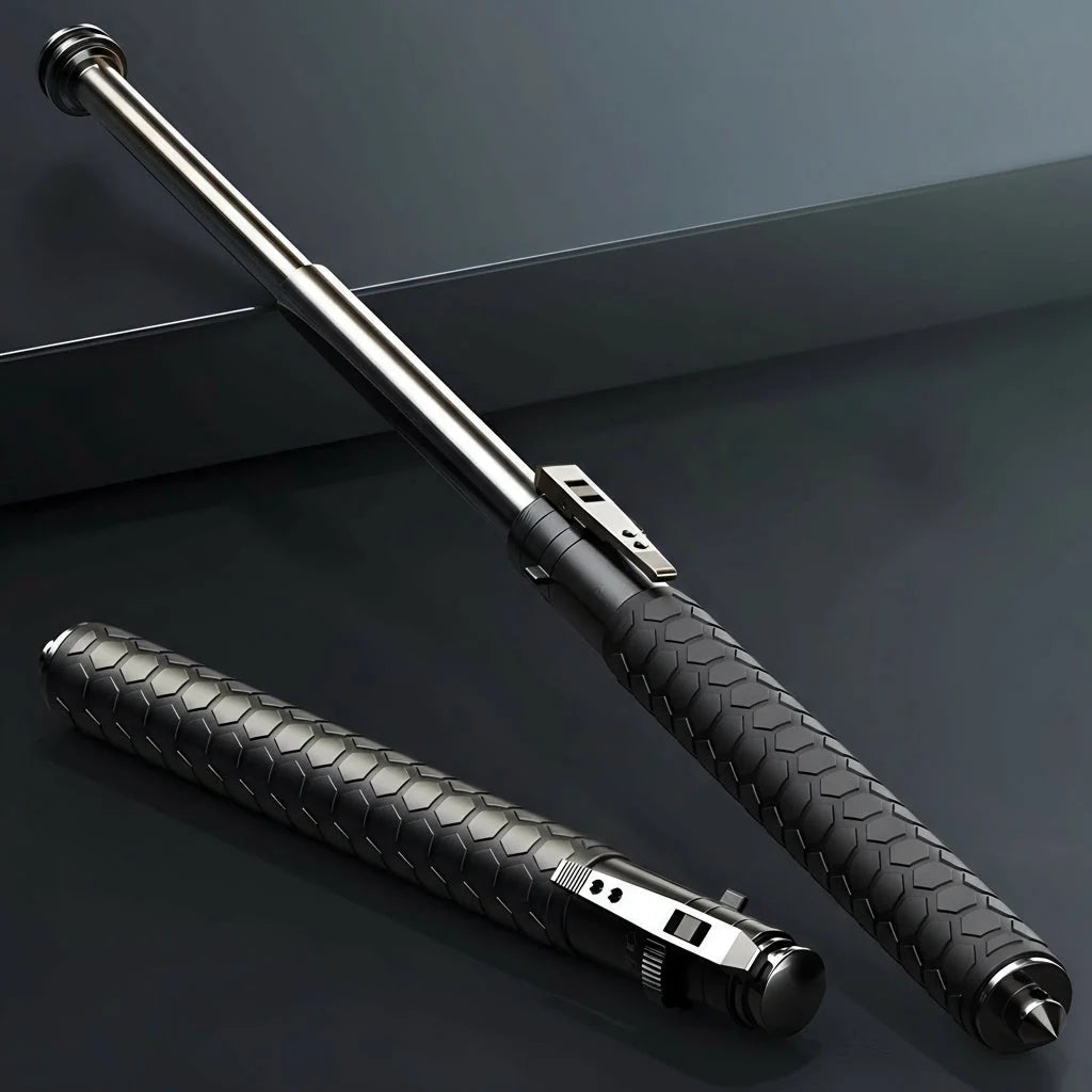 Walking Cane Quick-Deploy Telescopic Non-Slip Handle