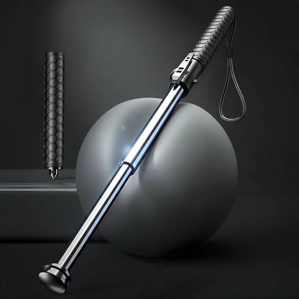 Walking Cane Quick-Deploy Telescopic Non-Slip Handle