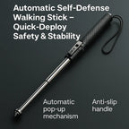 Walking Cane Quick-Deploy Telescopic Non-Slip Handle