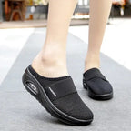Walking Shoes Air Cushion Sole Arch Support Breathable Mesh