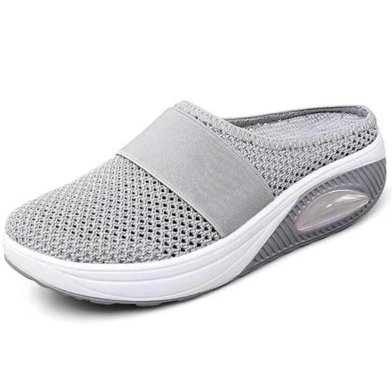 Walking Sneakers Air-Cushion Sole Breathable Mesh