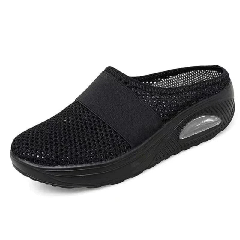 Walking Sneakers Air-Cushion Sole Breathable Mesh