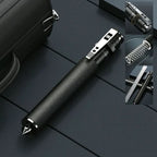Walking Stick Automatic Unfolding Aluminum Non-Slip Handle