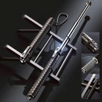 Walking Stick Automatic Unfolding Aluminum Non-Slip Handle