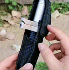 Walking Stick Spring-Loaded Telescopic Anti-Slip Grip