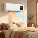 Wall Air Conditioner 4-In-1 Whisper-Quiet Remote & Timer