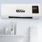 Wall Air Conditioner Cooling & Heating Quiet Remote Control