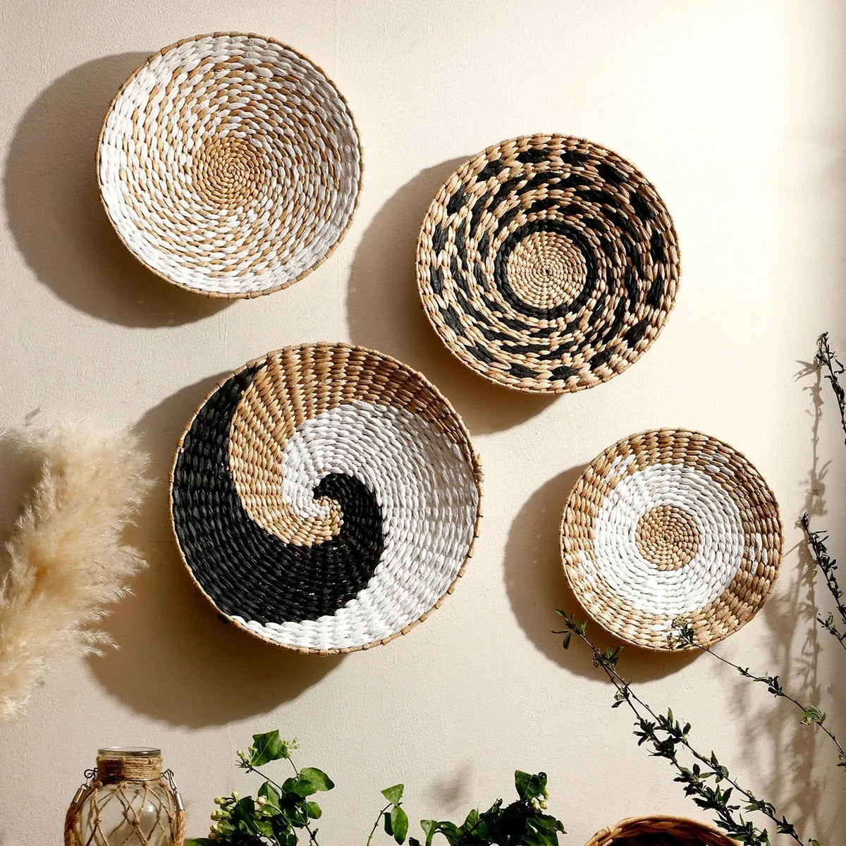 Wall Art Handwoven Seagrass Lightweight