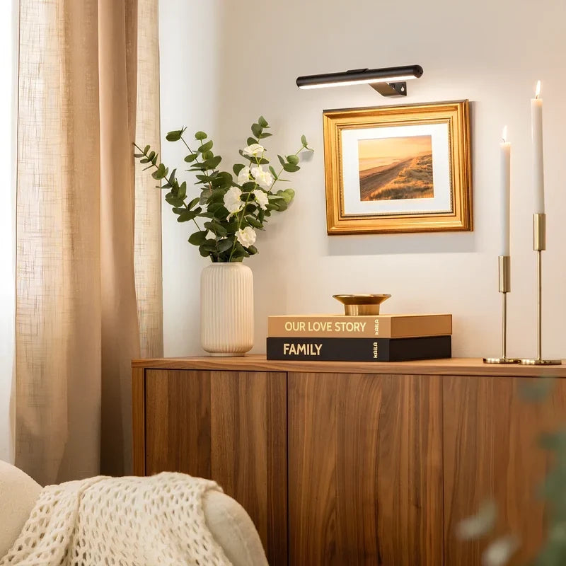 Wall Art Light Cordless Rechargeable Dimmable