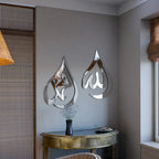 Wall Art Teardrop Arabic Calligraphy Wood & Acrylic