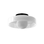 Wall & Ceiling Light Matte Glass Low-Profile