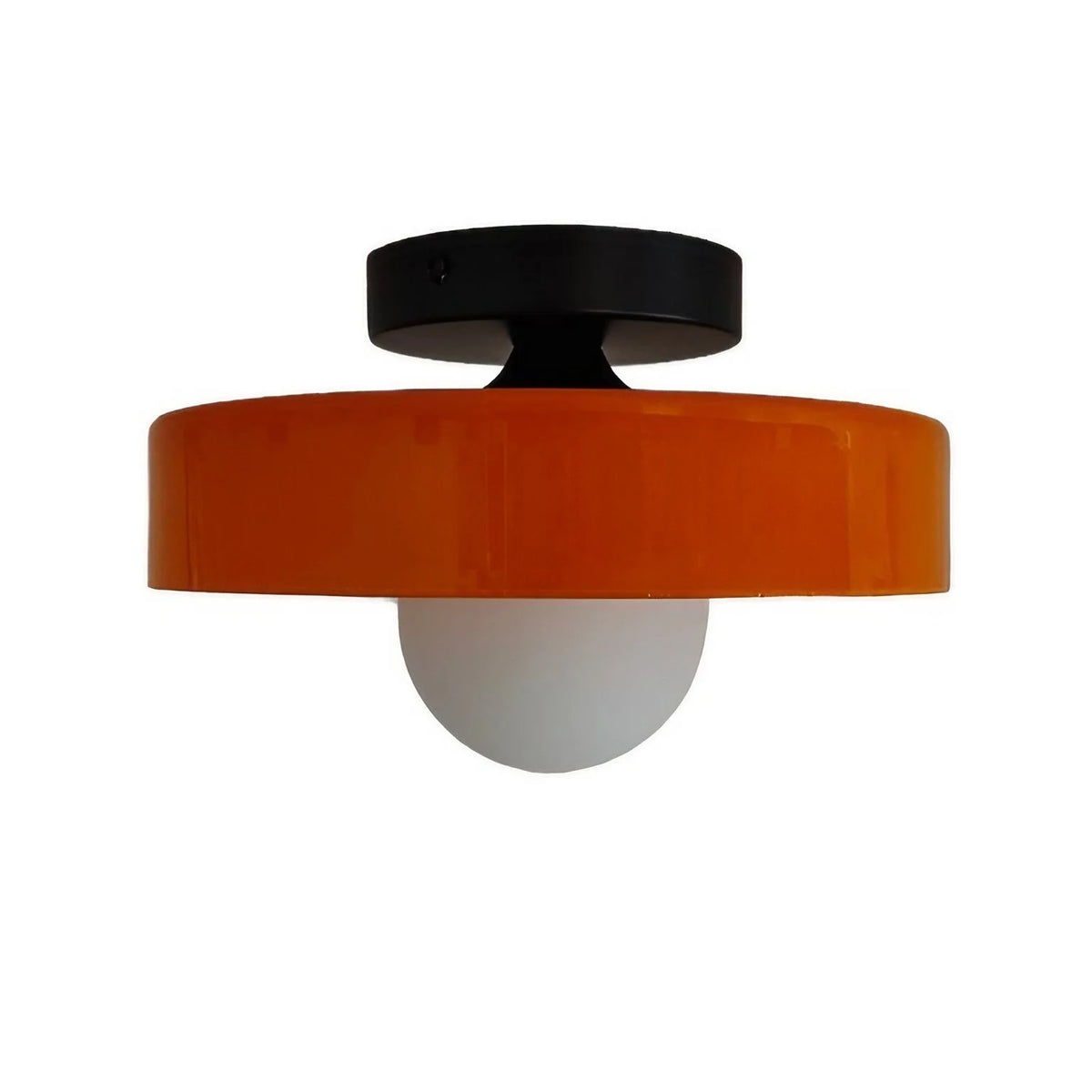 Wall & Ceiling Light Matte Glass Low-Profile