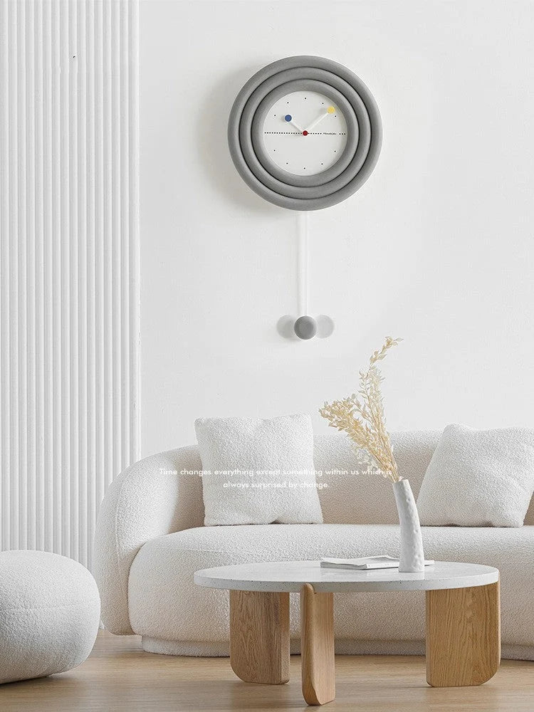 Wall Clock 15.4 Inch Silent Movement & Eco-Friendly